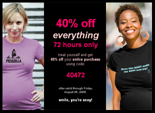 2Chix Maternity Clothes – Coupon Code for 40% discount!