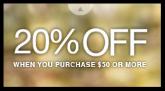 Canada.Forever21.com discount deals Canada Forever21 discounts: 20% off $50 spend (Womens clothing)