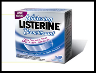Freebies: Whitening Listerine Quick Dissolving Strips (and free coupon for $8 discount)