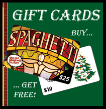 Canadian Deals: The Old Spaghetti Factory – Free $10 Gift Cards! 