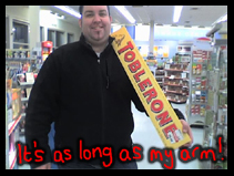 Want Free Toblerone Chocolate?	