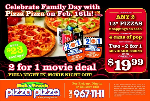 Pizza Pizza Deals Pizza Pizza Deals: Meal Deal For $19.99!
