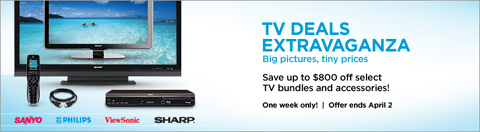 Dell Canada Deals on TVS & more @ bargainmoose! Buy A New Huge TV @ Dell Canada!