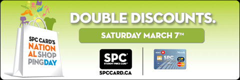 SPC Card Double Discount Day (Sat 7th Mar 2009)