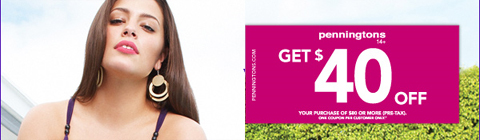HOT: Addition Elle, MXM & Penningtons Canada: $40 Off $80! 