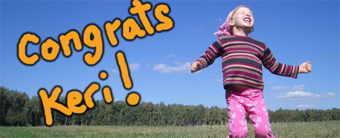 Congrats To Keri – Winner of $50 Canadian Tire Voucher!