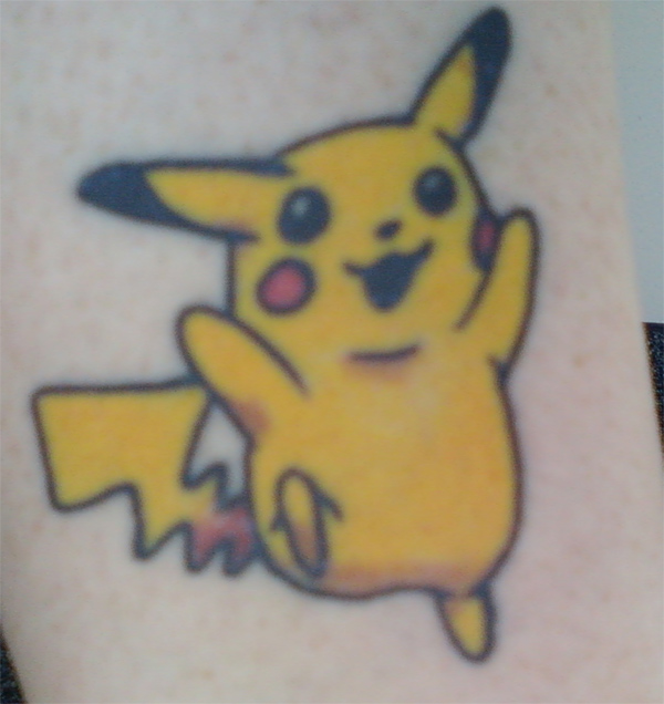 UPDATE – Bargainmooser wench wants to share her Pokemon tattoo with us! UPDATE – Bargainmooser wench wants to share her Pokemon tattoo with us!