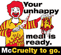 PETAs McCruelty Campaign Takes on McDonalds for Halloween!