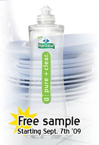 Canadian Freebies: Palmolive Pure & Clear Detergent