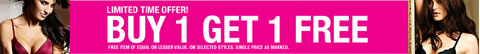 La Senza Canada: BOGO Bras! 
