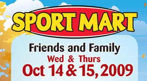 Sportmart Canada: Friends & Family 25% Sale!