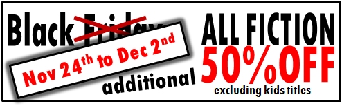 Bookcloseouts.com: 50% Off In Fiction Sale! 