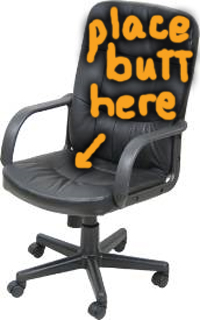 CHair Leather Office Chair Only $48.88 @ XS Cargo