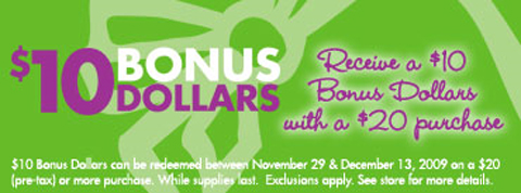 Claires Claires Canada: $10 Bonus Dollars On $20 Spend