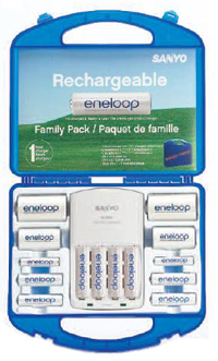 Eneloop Rechargeable Batteries Family Pack $24.99 @ Dell Canada 