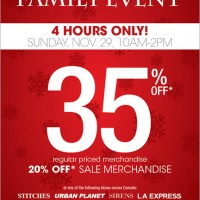 20% To 35% Discount @ Loads Of Stores (Urban Planet, Bluenotes, etc)