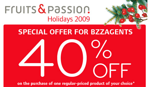 Fruits And Passion Canada 40% Discount!