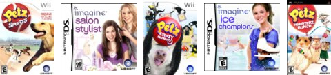 Video Games Deals @ Amazon Canada: Imagine Or Petz (Wii, PSP, Or DS)