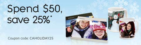 Kodak Gallery Canada Coupons: Save 25%!