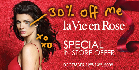 La Vie En Rose Coupon: Up To 30% Off!