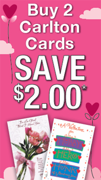 Carlton Cards Coupon: $2 Discount