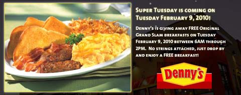 Denny’s Canada Free Grand Slam Breakfast Photo Denny’s Canada Free Grand Slam Breakfast