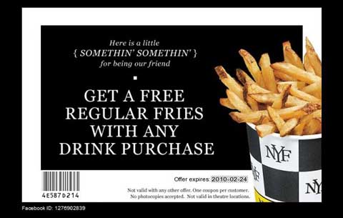 free printable coupons canada. New York Fries Free Fries With