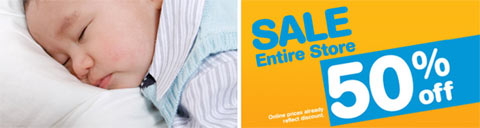 Please Mum Canada: 50% Off Everything