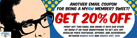 Athletes-World Athletes World Coupon: 20% Discount In Store!