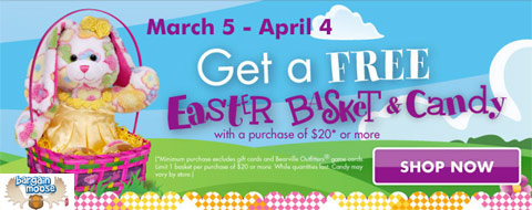 Buildabear Buildabear Canada: Free Easter Basket & Candy With $20 Spend!