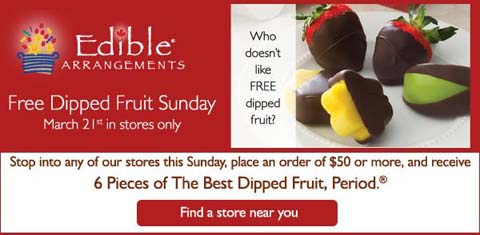 Edible Arrangements Free Dipped Fruits With Purchase Photo Edible Arrangements Free Dipped Fruits With Purchase