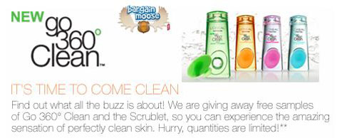 LOreal Canada 360 Go Clean Free Sample