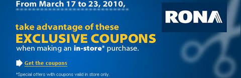 Rona This Weeks Printable Coupons