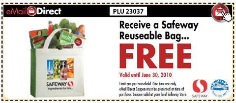 Canadian Freebies: Reusable Safeway Bag Photo Canadian Freebies: Reusable Safeway Bag