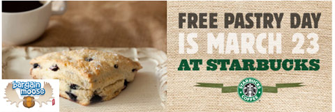 Starbucks Canada: Free Pastry Day (With Coffee)