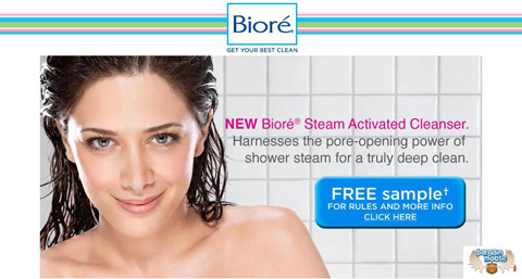 Biore Cleanser Free Sample