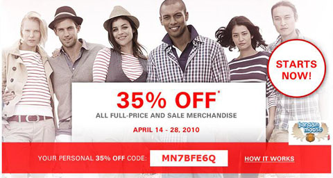 Esprit Canada 35% Off Coupon Code 