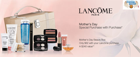 Sears Canada Mothers Day Lancome Special