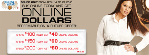 MXM Canada, Penningtons & Addition Elle: Spend $100 For Free Gift Cards