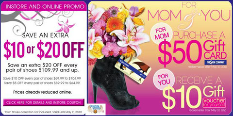 Shoe Company Save Extra Printable Coupon