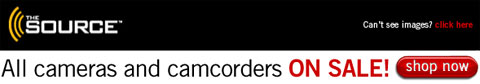 Source The Source Canada: All Cameras & Camcorders On Sale