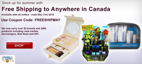 Spa Boutique Canada Free Shipping Coupon Code