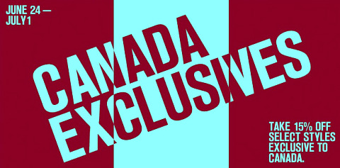 American Apparel: Canada Day Sale 15% Off