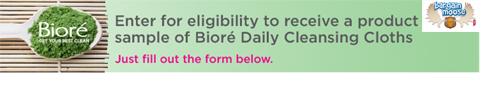 Canadian Freebies: Biore Cleansing Cloths