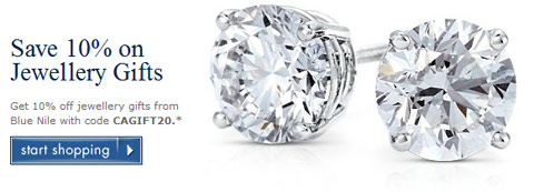 Blue Nile Canada Coupon Code: 10% Off