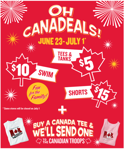 Old Navy Canadeals