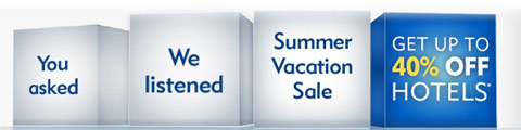 Expedia Expedia.ca: 40% Off Hotels