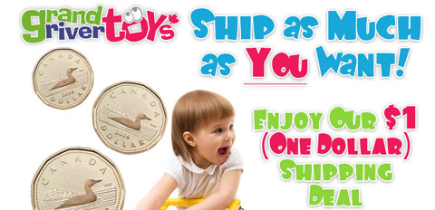 Grand-River-Toys Grand River Toys Canada: Spend $50 For $1 Shipping