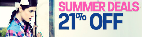 Forever21 Forever 21 Canada: 21% Off Summer Sale
