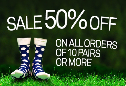 HappySocks Happy Socks: 50% Off 10 Pairs of Socks